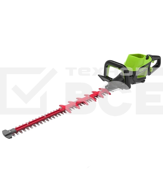 Кусторез аккумуляторный GreenWorks GC82HT2, 82V, бесщеточный, без АКБ и ЗУ (2208307)