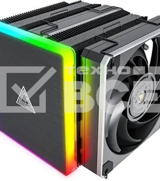 Устройство охлаждения (кулер) MONTECH Metal DT24 Premium ARGB Soc-AM5/AM4/1151/1200/1700 4-pin Al+Cu 270W 1600gr Ret