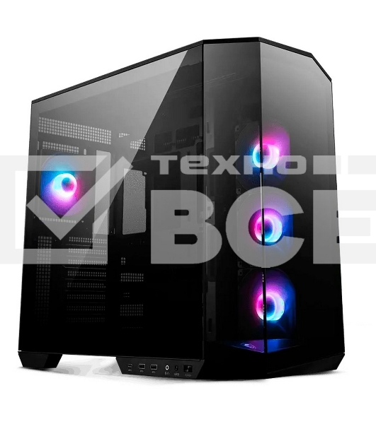 Компьютерный корпус MSI MAG Pano 100R PZ , Mid Tower, ATX, 2xUSB 3.2 Gen 1, 1xUSB 3.2 Gen2 Type-C, 3x120mm ARGB Reverse Blade Fan, 1x120mm ARGB Fan, ARGB+PWM Control Board,Tempered Glass Window, Brown Box
