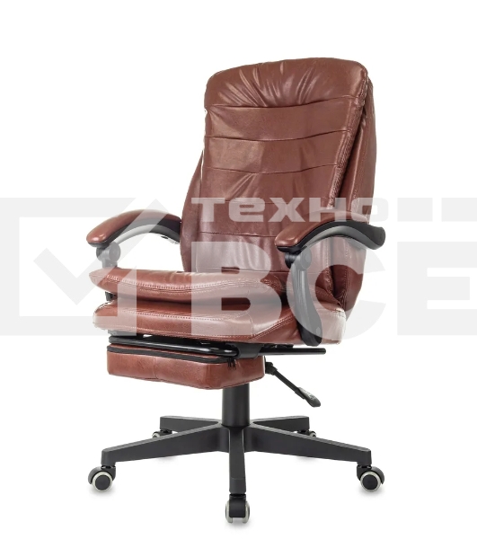 Кресло руководителя Бюрократ T-9950MSG-F/BROWN-PU