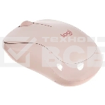 Мышь беспроводная Logitech M221 розовый, 1000 dpi, радиоканал, USB, кнопки - 3, фото5