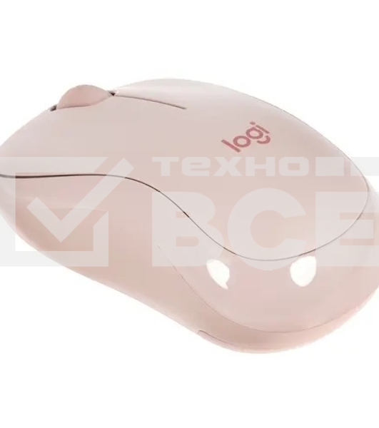 Мышь беспроводная Logitech M221 розовый, 1000 dpi, радиоканал, USB, кнопки - 3