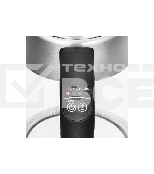 Чайник Kitfort КТ-6107 Мощность 1850–2200 Вт.Емкость 1,7 л.Режимы нагрева от 40 до 90 °С.