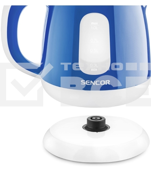 Чайник электрический Sencor SWK 1012BL 1 л, 1100 Вт, синий