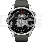 Смарт-часы Garmin Fenix 7s серебристый с графитовым ремешком 42мм, фото4