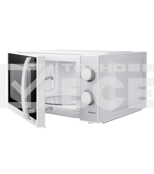 Микроволновая печь Centek CT-1571 белый, 20 л, 700 Вт, переключатели - поворотный механизм
