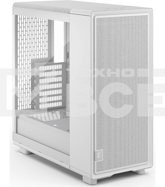 Компьютерный корпус без блока питания Case Fractal Design Epoch TG Clear Tint, Midi-Tower, 3x120мм, 2xUSB-A 3.2 + 1xUSB 3.2 Type-C ATX, mATX, mITX, белый