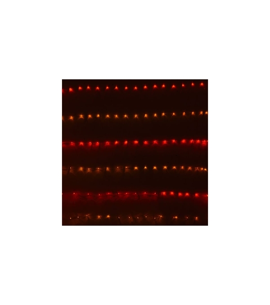 Гирлянда светод. Funray Cетка ML-320M, 3x2м, 320 LED, мульти (4цв.), IP20, прозрачный шнур 2м,конт