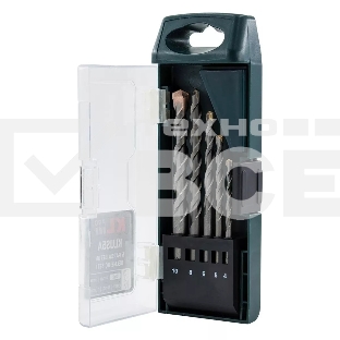 Профессиональный набор сверл по бетону KLPRO KLUS5A (4,5,6,8,10 мм)