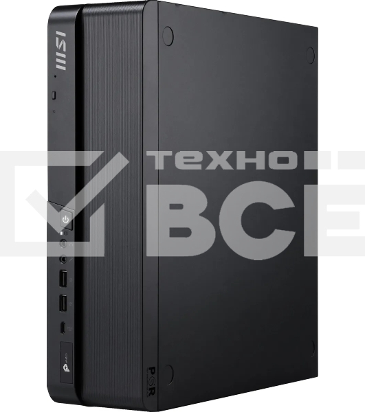 Мини ПК MSI Pro DP80 A14G-007BRU i5 14400 (2.5) Graphics CR без ОС 2xGbitEth WiFi BT 120W черный (936-B20821-007)