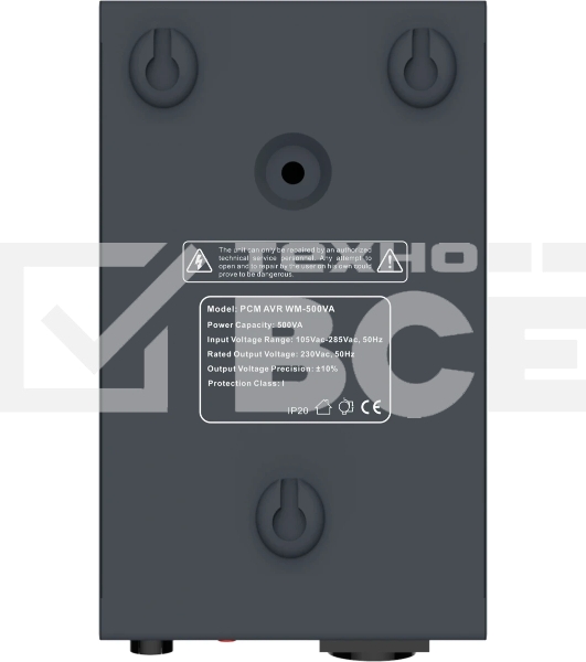 Стабилизатор напряжения Powercom WM-500VA 400Вт 500ВА графитовый