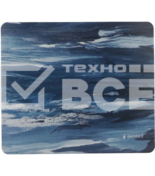 Коврик для мыши Gembird MP-ART34, 'волны абстракция', 229х195х2мм, вспененный ПВХ/пластик, пакет