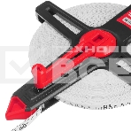 Рулетка геодезическая Matrix 100 м х 12,5 мм, открытый корпус, фиберглассовая лента, фото10