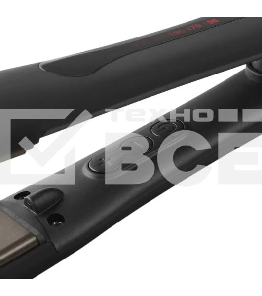 Выпрямитель для волос Polaris PHSS 2595TAI Argan Therapy PRO черный, 25 мм, 230 °C, 5 режимов