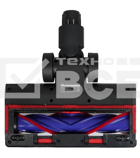 Пылесос вертикальный Deerma DEM-T50W серый/черный/красный, питание от аккумулятора, 420 Вт, уборка сухая, пылесборник 0.4 л