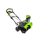 Снегоуборщик аккумуляторныйGreenworks GD40SB, 40V, 51 см, бесщеточный, с 1хАКБ 4 А.ч и ЗУ 2600607, фото 1