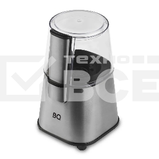 Кофемолка BQ CG1004 Steel-Black, Мощность 220 Вт, 60 г максимальная загрузка