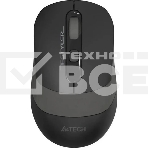 Мышь проводная A4Tech Fstyler FM10S черный/серый, 1600 dpi, USB, кнопки - 4, фото 1