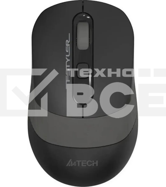 Мышь проводная A4Tech Fstyler FM10S черный/серый, 1600 dpi, USB, кнопки - 4