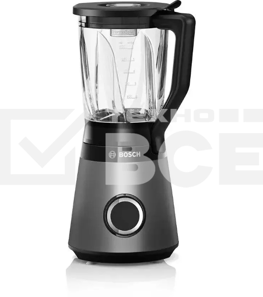 Блендер Bosch MMB6172S,  стационарный,  серебристый
