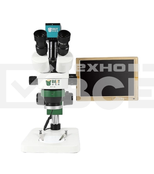 Стереомикроскоп тринокулярный BESTOOL BST-X6 II 7x-45x, WF10X, 45 угол обзора