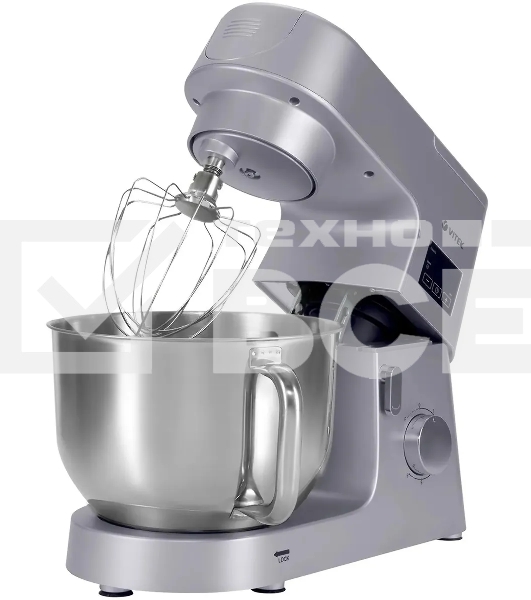 Миксер планетарный Vitek VT-PM0550 2000Вт серебристый