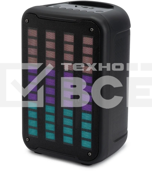 Минисистема Hyundai H-MC1204 черный 10Вт FM USB BT micro SD