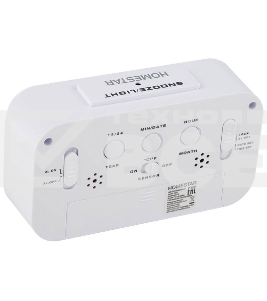 Часы электронные Homestar HS-0110 белый 104307