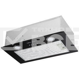 Вытяжка встраиваемая Zigmund & Shtain K 018.5 B черный, 50 см, 660 куб. м/ч, 58.6 дБ