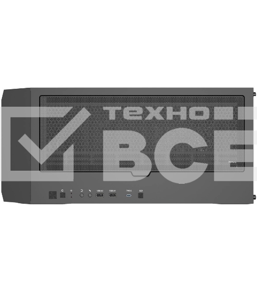 Компьютерный корпус ZALMAN Z10, ATX, черный, WINDOW, 2x3.5