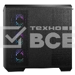 Компьютерный корпус без блока питания Case MSI MAG PANO M100R PZ, Mini-Tower, TG, 4x120мм ARGB, 1xUSB 3.2, 1xUSB 3.2 Type-C, mATX, mITX черный, фото5