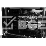 Духовой шкаф Электрический Hyundai HEO 6631 BG черное стекло, фото7