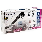 Кронштейн для мониторов ЖК Kromax OFFICE-11 черный 15'-32' макс.10кг настольный поворот и наклон, фото3