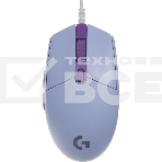 Мышь проводная Logitech G102 LIGHTSYNC фиолетовый, 8000 dpi, USB, кнопки - 6, фото13