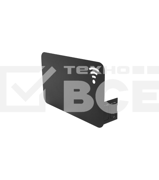 Держатель Rexant для хранения роутера, с регулировкой размеров, настенный, черный