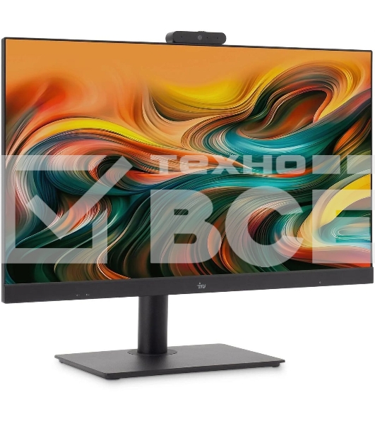 Моноблок IRU Tactio 23IH6P 23.8' Full HD i3 12100 (3.3) 16Gb SSD256Gb UHDG 730 FreeDOS WiFi BT Spk 120W Cam черный 1920x1080