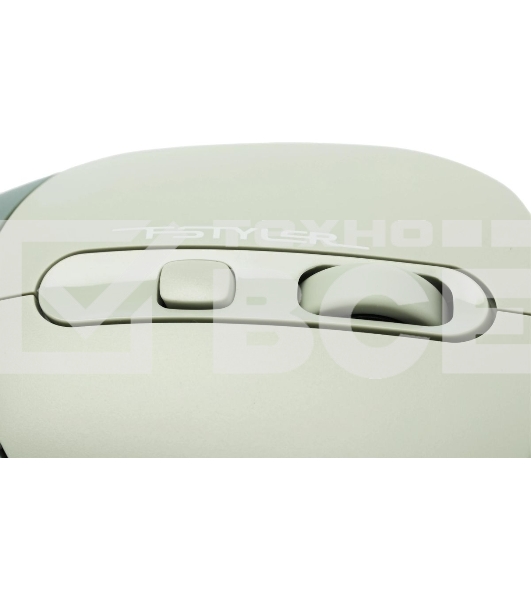 Мышь беспроводная A4Tech Fstyler FB10C зеленый, 2000 dpi, радиоканал, Bluetooth, USB, кнопки - 4