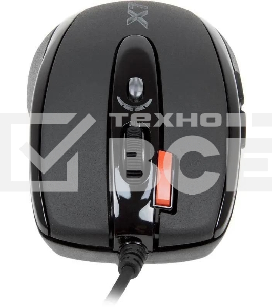 Мышь проводная A4Tech X-718BK черный, 3000 dpi, USB, кнопки - 7