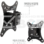 Кронштейн для телевизора Arm Media LCD-02 черный, 15'-32' макс 20 кг, настенный, наклон, фото3