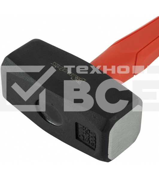 Кувалда Matrix 10974, 2 кг, фибергласовая обрезиненная рукоятка 380 мм