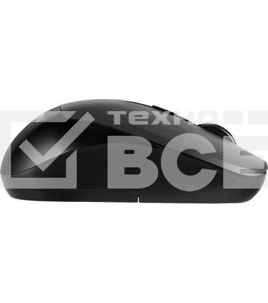 Мышь беспроводная SVEN RX-380W серый металлик, 1600 dpi, радиоканал, USB, кнопки - 4