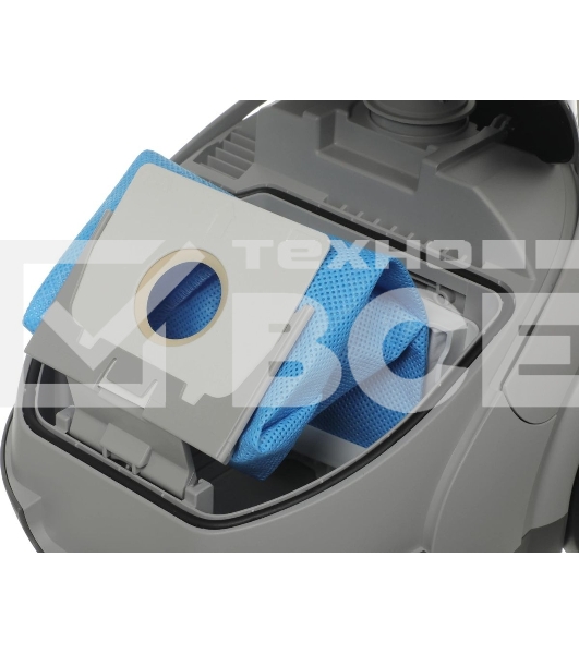 Пылесос Samsung VCC5241S3K/XEV черный/серый, 410/1800 Вт, уборка сухая, пылесборник мешок 2.4 л