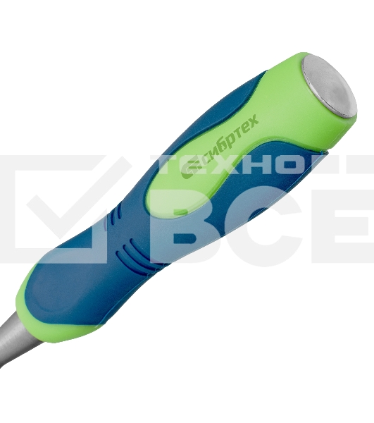 Долото-стамеска Сибртех 32 мм, двухкомпонентная рукоятка