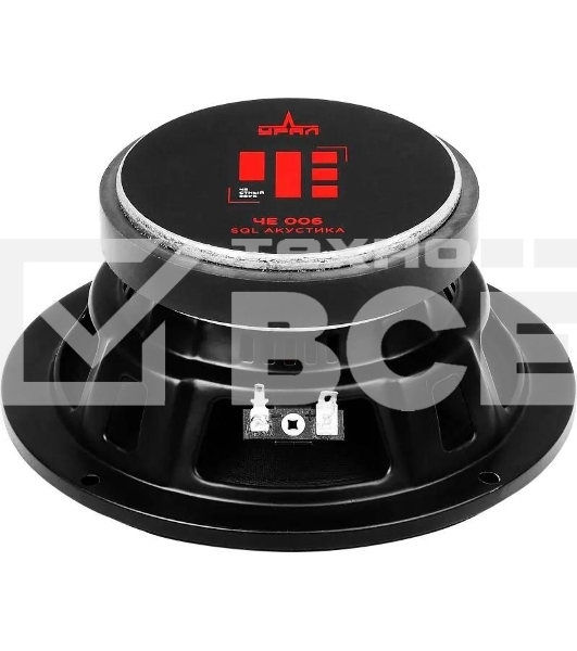 Колонки автомобильные Ural ЧЕ 006 (без решетки) 91дБ 4Ом (ком.:2кол.) широкополосные однополосные