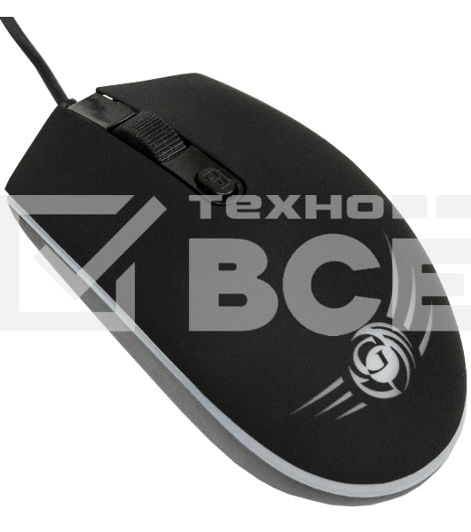 Комплект клавиатура+мышь Dialog Gan-Kata KMGK-1707U проводной, USB, 1600 DPI, чёрный