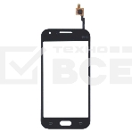 Сенсорное стекло (тачскрин) для Samsung Galaxy J1 SM-J100, черное, фото 1