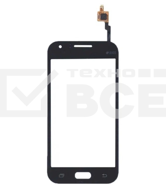 Сенсорное стекло (тачскрин) для Samsung Galaxy J1 SM-J100, черное