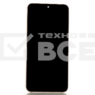Дисплея для Samsung Galaxy S22 SM-S901B в сборе с тачскрином ServicePack, белый (GH82-27520B)