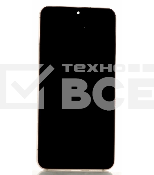Дисплея для Samsung Galaxy S22 SM-S901B в сборе с тачскрином ServicePack, белый (GH82-27520B)