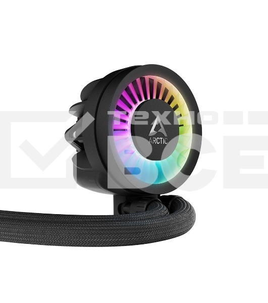 Жидкостная система охлаждения Arctic Liquid Freezer III 360 A-RGB черный, 120 мм, алюминий, 2800 об/мин, 26 дБ, 4 pin, 230 Вт